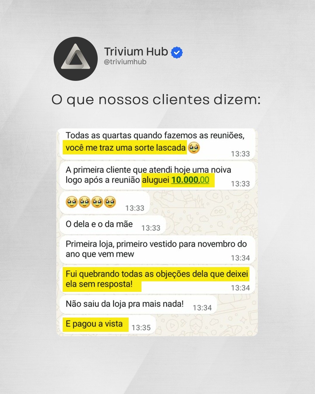 Depoimento Cliente 3